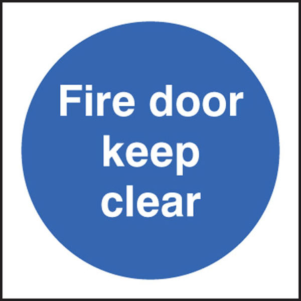 Picture of Fire door keep clear