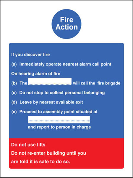 Picture of Fire action standard - brigade dialled manually