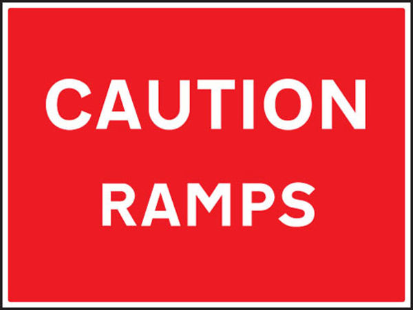 Picture of Caution ramps