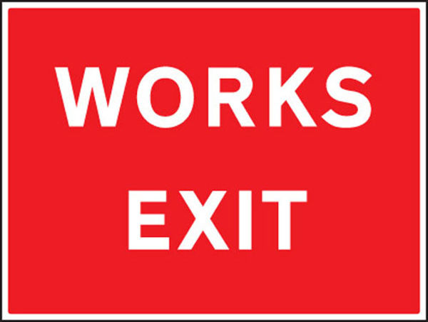 Picture of Works exit