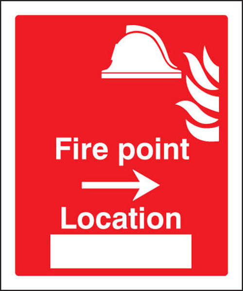 Picture of Fire point arrow right location