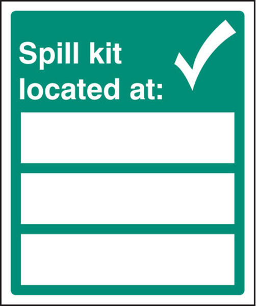 Picture of Spill kit located at