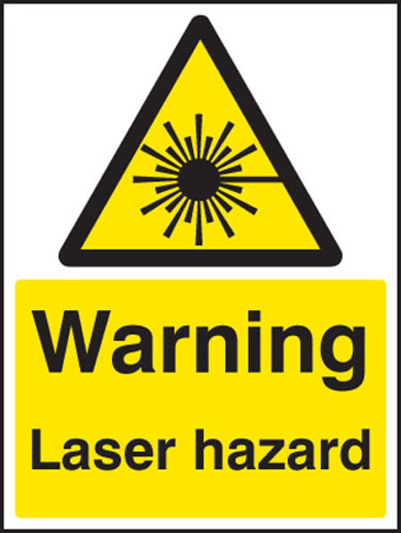 Picture of Warning laser hazard