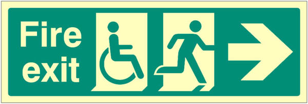 Picture of Disabled fire exit --->