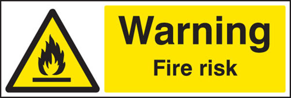 Picture of Warning fire risk