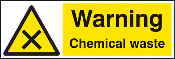 Picture of Warning chemical waste