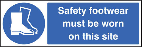 Picture of Safety footwear must be worn on this site
