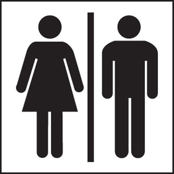 Picture of Unisex toilet symbol