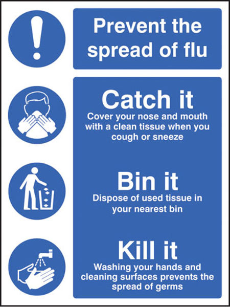 Picture of Prevent the spread of flu - Catch it Bin it Kill it