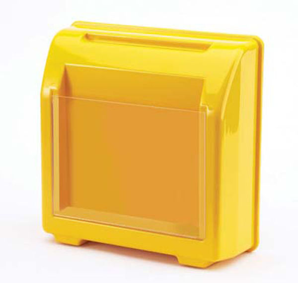 Picture of Suggestion Box, yellow, 275x275x100mm