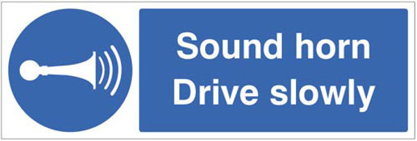 Picture of Sound horn drive slowly  