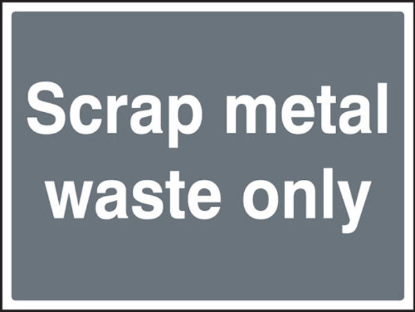 Picture of Scrap metal waste only