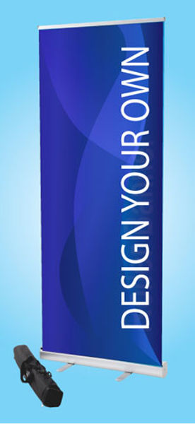 Picture of Roller Banner Your message here 2000x800mm