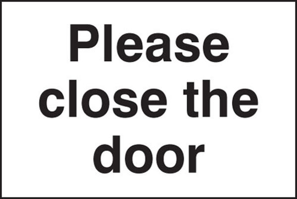 Picture of Please close the door