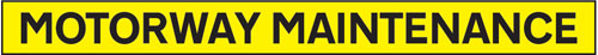 Picture of Motorway maintenance - 1300x100mm reflective magnetic