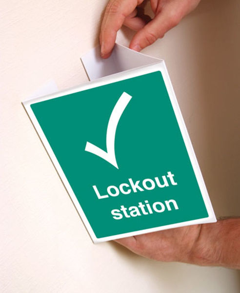 Picture of Lockout Station - Easyfix Projecting Signs