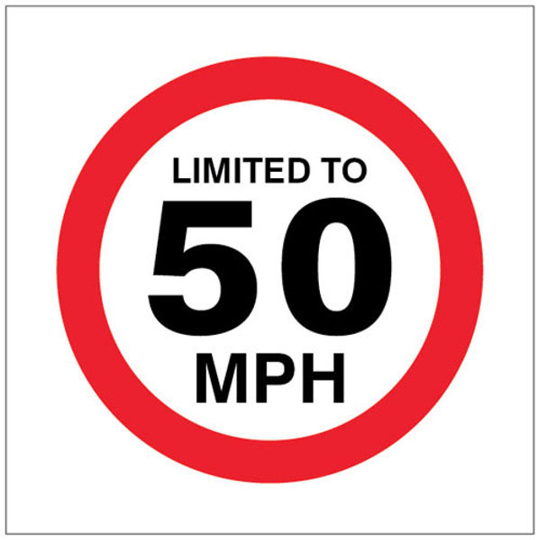 Picture of Limited to 50mph