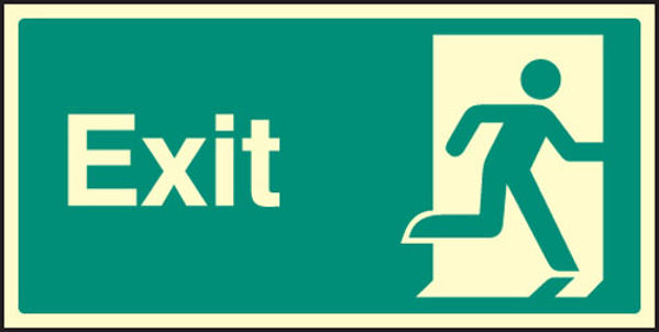 Picture of Exit right symbol