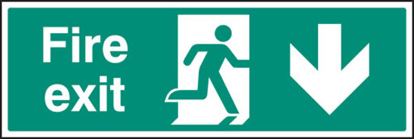 Picture of Fire exit down  