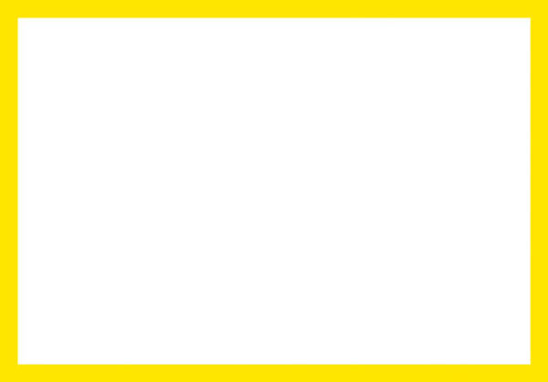 Picture of Blank Adapt-a-sign - Yellow Border 215x310mm