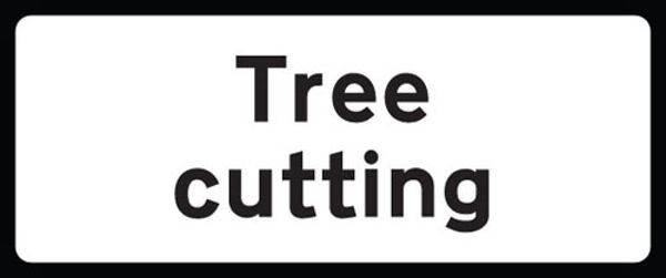 Picture of Tree cutting supp plate 850x355 Class RA1 zintec