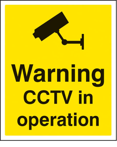 Picture of Warning CCTV in operation