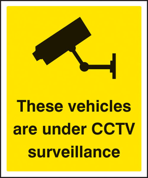Picture of These vehicles are under CCTV surveillance