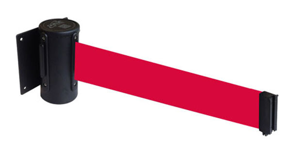 Picture of Retractable wall mounted barrier (red)
