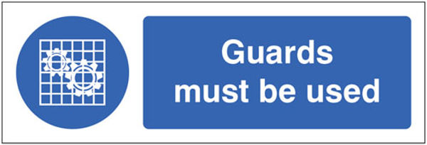 Picture of Guards must be used