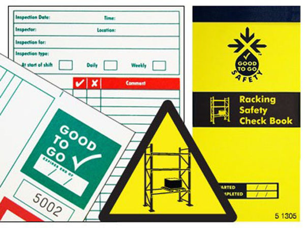 Picture of Good to go safety racking check book