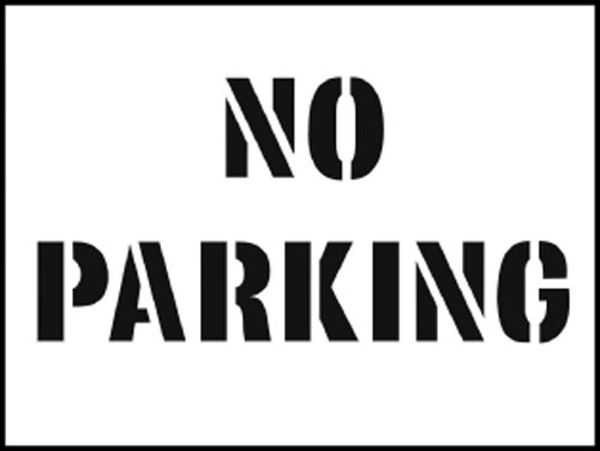 Picture of Stencil kit 600x400mm - No Parking
