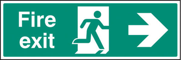Picture of Fire exit arrow right