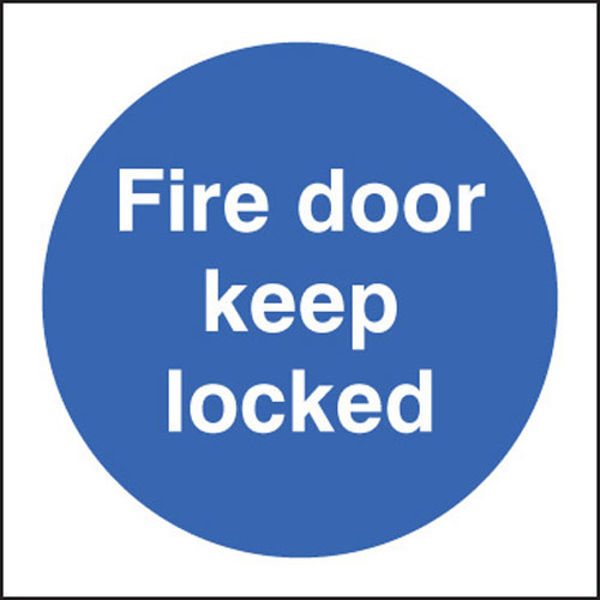 Picture of Fire door keep locked