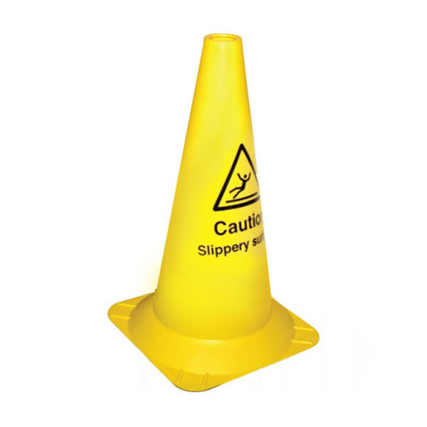 Picture of Slippery surface hazard cone round 500mm