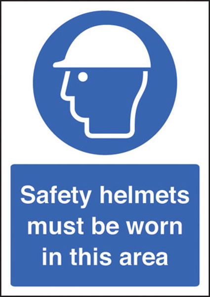 Picture of Safety helmet must be worn - A4 sav