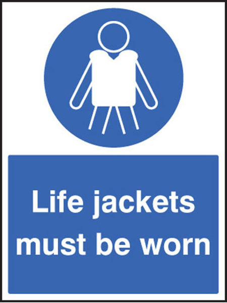 Picture of Life jackets must be worn