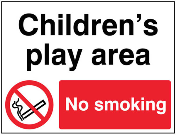 Picture of Childrens play area No smoking