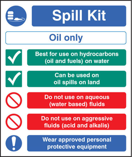 Picture of Spill kit oil type only