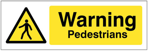 Picture of Warning Pedestrians 