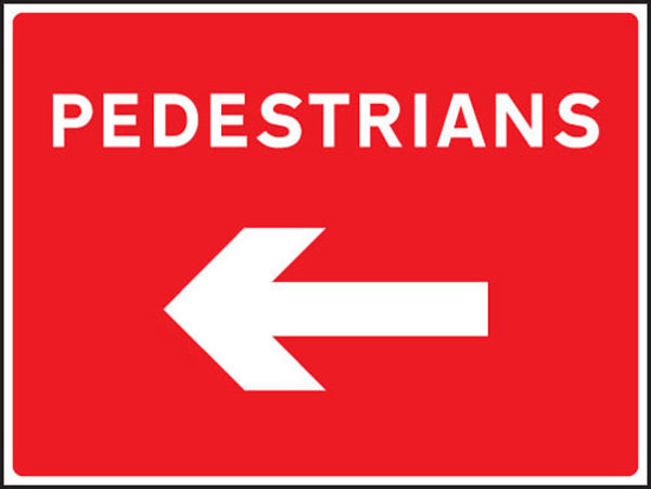 Picture of Pedestrians arrow left