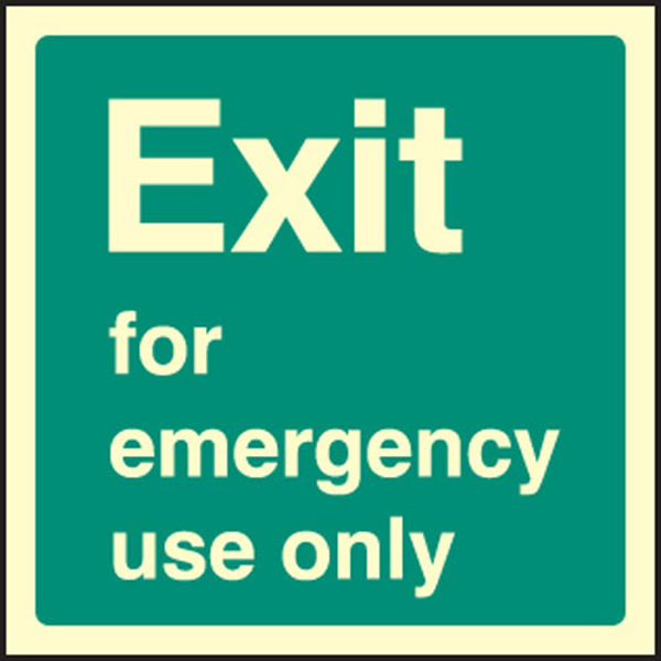 Picture of Exit emergency use