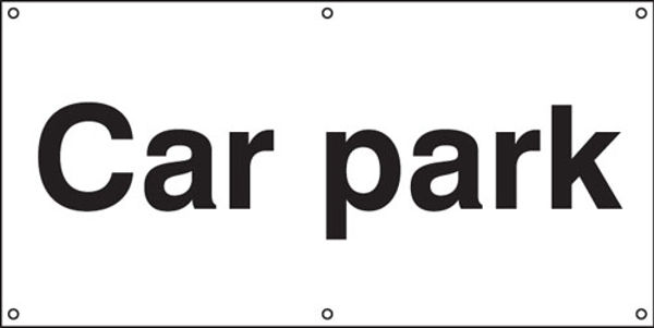 Picture of Car park banner c-w eyelets