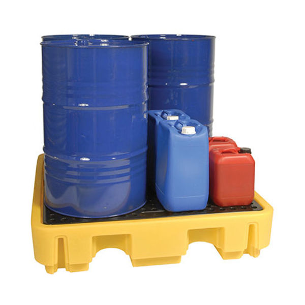 Picture of Yellow Spill Pallet 4 drums….280mm deep