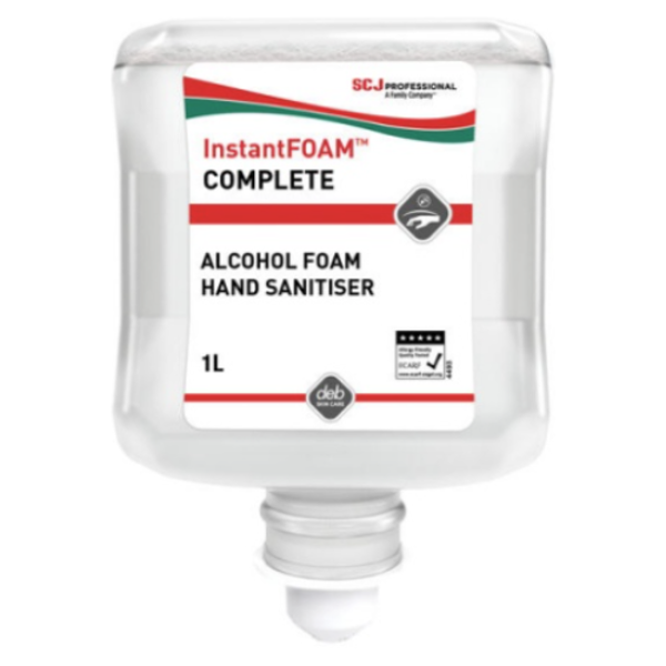 Picture of Deb InstantFOAM Sanitiser 1Ltr (for Push Disp.)