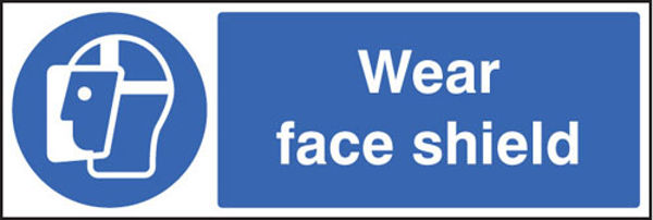 Picture of Wear face shield