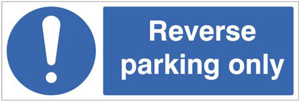 Picture of Reverse parking only
