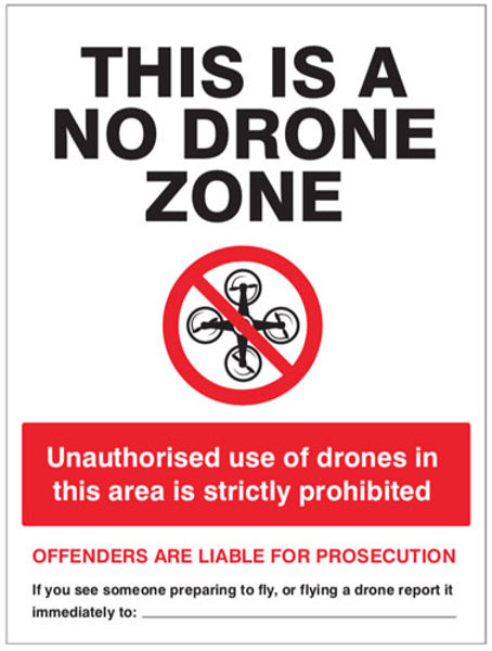 Picture of No drone zone