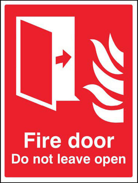 Picture of Fire door Do not leave open