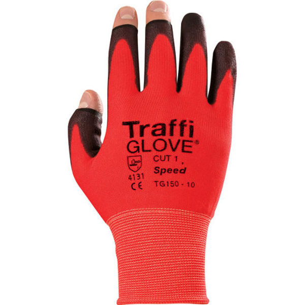 Picture of Traffiglove X-DURA Cut 1, 3 Digit PU Gloves