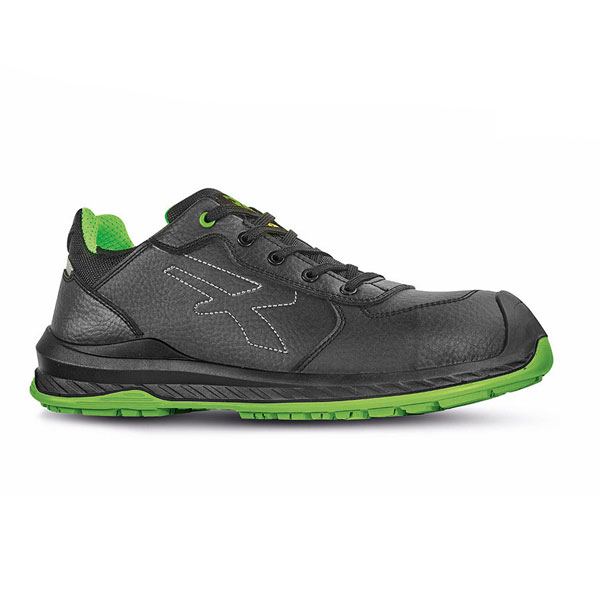 Slater Safety. Upower Green Natural Trainer S3 CI SRC ESD